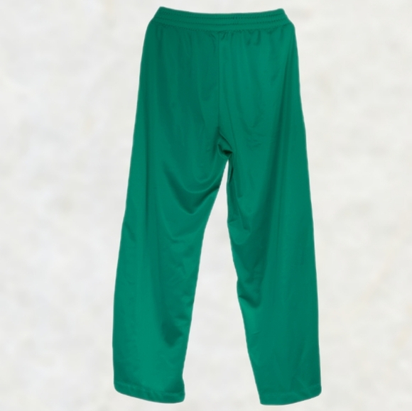No Fear x H&M Oversized Sports Joggers Side Snaps Athletic Stripe Apple Green M - Picture 2 of 11